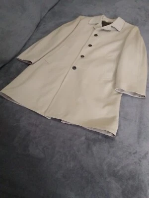 Silver Cloud Mens Trench Coat Size L Zip Out Liner 40R See Pictures. - Image 1 of 4