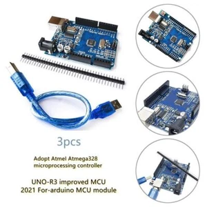 Für UNO R3 ATmega328 Arduino kompatibles Mikrocontroller Board + USB Kabel NEU - Bild 1 von 12