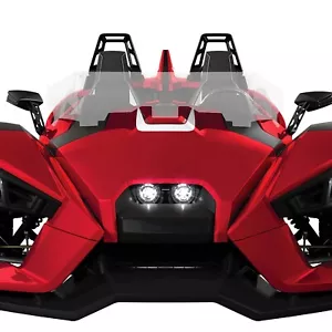 For Polaris Slingshot 2015-2024 Half Front Windshield Windscreen PC - Picture 1 of 9