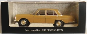 Mercedes-Benz 280 SE (1968-1972) - Autumn Beige - Red Int. - 1:18 Scale by Norev - Picture 1 of 10