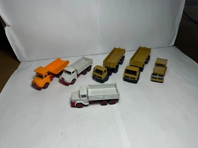 Camión de volteo Wiking H0 671 MAN 673 plataforma volquete Magirus Deutz 677 650 rodillo Foto 1 de 4