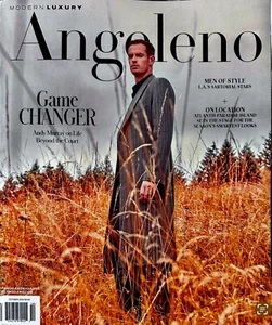 Angeleno Magazine Oct 2024 Men’s Fashion Andy Murray LA Atlantis Paradise Island - Picture 1 of 1