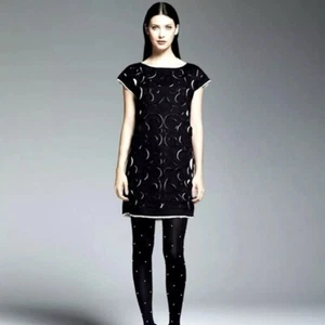 Catherine Malandrino Designer New w Tags Little Black Dress Womens Large - Picture 1 of 10