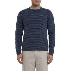 Grayers Yarmouth Jacquard Crew Navy Multi Stripe Sweater Size XXL $98 - Bild 1 von 7