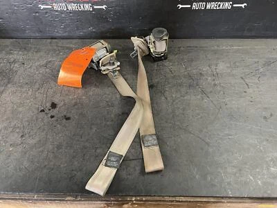 01-02 JAGUAR XK8 CINTURÓN DE SEGURIDAD DELANTERO CONDUCTOR Y PASAJERO RETRACTORES BRONCEADO SDZ Foto 1 de 4