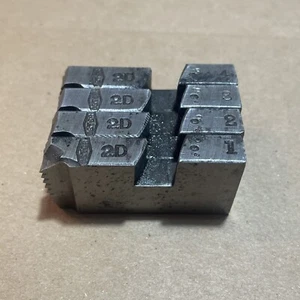 OSTER Pipe Threading 2D Dies, For 1” & 1 1/4” - Picture 1 of 10