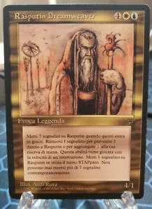 MtG Reserved List Legends Rasputin Dreamweaver NM Italian - Picture 1 of 1