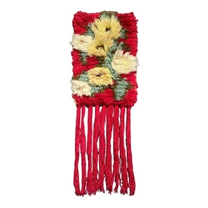 🧡 Vintage Retro Swedish Rya Rug 1960s70s 🧡 99 x 30 cm 39 x 12 in - Picture 1 of 11