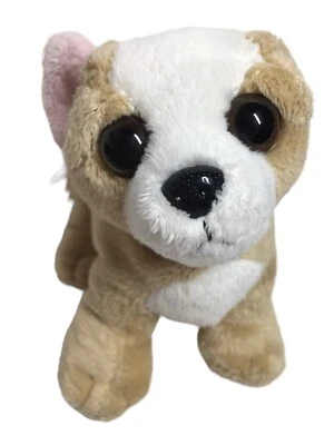 GANZ WEBKINZ "LIL KINZ CHIHUAHUA" Dog Plush Beige/White 5 inches - Image 1 of 4