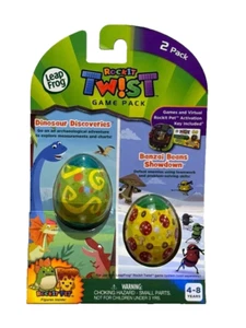 Leap Frog Rocket Twist 2 Spiele Haustiere Dinosaurier Entdeckungen & Banzai Bean Showdown - Bild 1 von 1