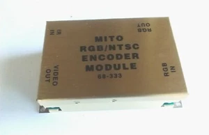 MÓDULO CODIFICADOR MITO RGB/NTSC 68-333 RGB ENTRADA/SALIDA VIDEO COMPUESTO MONO SALIDA IR ENTRADA - Imagen 1 de 6
