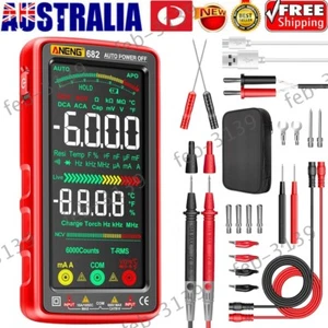 Rechargeable Digital Smart Multimeter 6000 Counts AC/DC Ammeter Voltage Tester - Picture 1 of 35