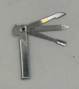 VINTAGE NAGELPFLEGESET Edelstahl - Bild 1 von 6