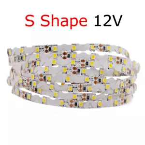 Lampada a nastro flessibile 5 m 10 m SMD 2835 S forma di LED luce nastro flessibile 12 V nastro facile piegatura - Foto 1 di 19