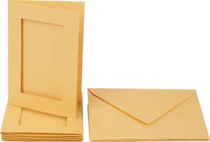 Tarjetas Passepartout ""rectángulo", DIN A6, 220g/m2, 10 piezas - Imagen 1 de 10