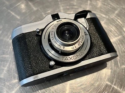 ZEISS Ikon Taxona Avec Tessar Lentille 3,5/37,5mm Classic-Camera-Store Dresde - Photo 1/4