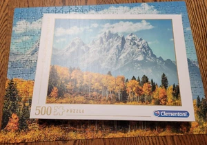 Clementoni - 500 Piece Puzzle - Grand Teton in Fall - Picture 1 of 7