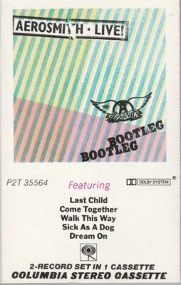 AEROSMITH CASSETTE TAPE: "LIVE BOOTLEG" 1978 - Image 1 of 4