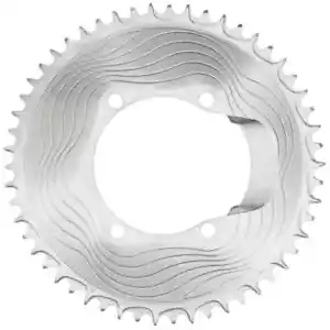 ALUGEAR 1x 110×4 Chainring for Shimano 12-Speed. Silver - Picture 1 of 4