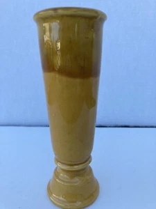 JapaneseYellow Glaze Vase - Picture 1 of 4
