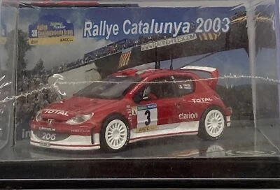 1/43 Vitesse 43004 L/E Peugeot 206 WRC 1-й 2003 Catalunya #3 Panizzi & Panizzi - Изображение 1 из 4