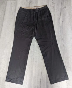 The Territory Ahead Pants Men’s Size 36x34 Dark Gray Flat Front Chino - Picture 1 of 5