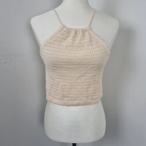 Jay Jays Crochet Halter Neck Top Size M - Picture 1 of 4