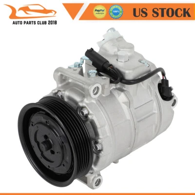 AC A/C Compressor New For BMW 525i 3.0L 2006-07 328i 2007 325i M5 2006 CO 11248C - Image 1 of 4