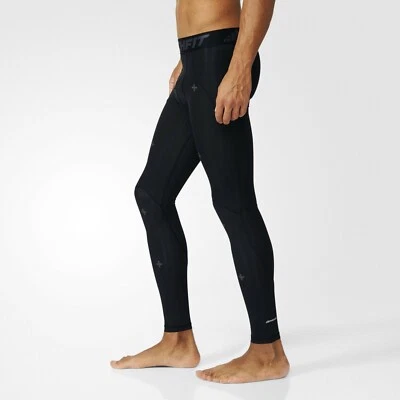 ADIDAS TECHFIT RECOVERY MEN'S LONG TIGHTS Style AI3327 MSRP $70 - Image 1 of 4