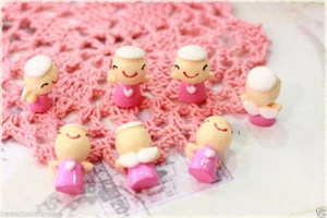 3pz miniatura resina doll house fimo cernit orecchini collane ANGIOLETTO - Picture 1 of 1