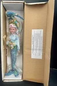 MARK ROBERTS UNDER THE SEA 13”Figure FAIRY MERMAID, Blue Green Teal Rare! NEW - Picture 1 of 10