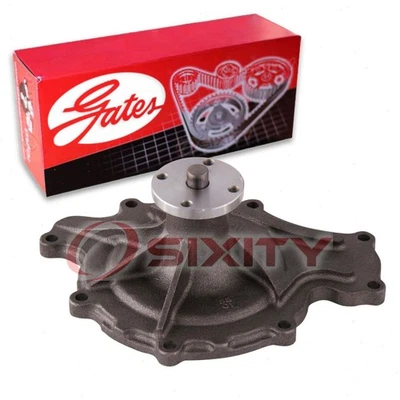 Bomba de agua del motor Gates para Pontiac Executive 1967-1968 6,6 L 7,0 L V8 refrigerante go Foto 1 de 4