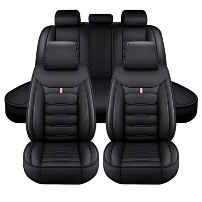 Полный комплект передних и задних чехлов на автомобильное сиденье для Nissan Altima Sentra подушка искусственная кожа - Изображение 1 из 4