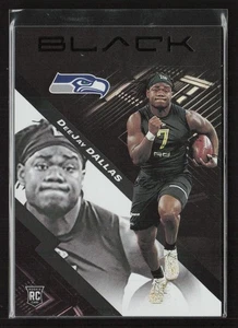DeeJay Dallas 2020 Panini Black #182 Seattle Seahawks - Bild 1 von 2