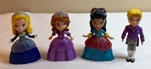 Disney Sofia die Erste 3,5" Puppe Figuren - 4 Stück - Hildegard, Amber, James - Bild 1 von 2