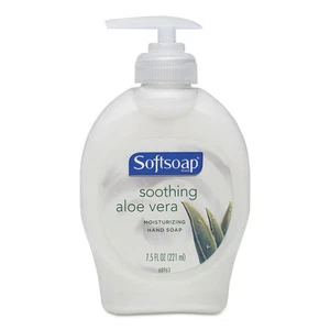 Softsoap Moisturizing Hand Soap w/Aloe Liquid 7.5oz Pump Bottle 26012EA - Picture 1 of 8