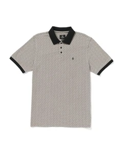 Volcom Men's Relaxed Fit Natural Stone Polo Short Sleeve Shirt in Teak-2XL - Picture 1 of 5