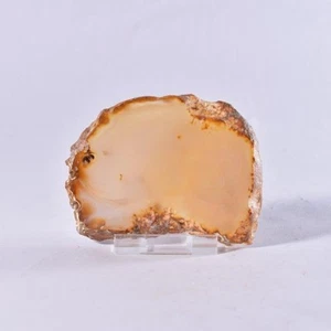 NATURAL Agate Slice Slab, Polished Madagascan Crystal - 81mm Spiritual Healing - Picture 1 of 5
