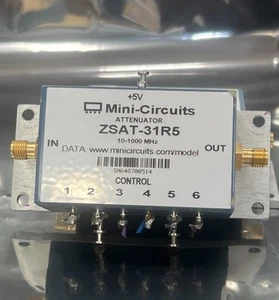 Mini-Circuts Atenuador Programable ZSAT-31R5 (10-1000MHz) - Imagen 1 de 1