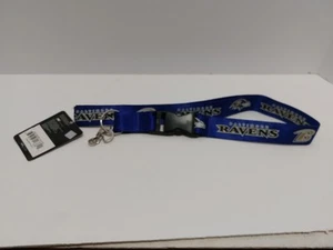 Baltimore Ravens Premium Nylon Breakaway ID Holder/Lanyard/Keychain - Picture 1 of 2