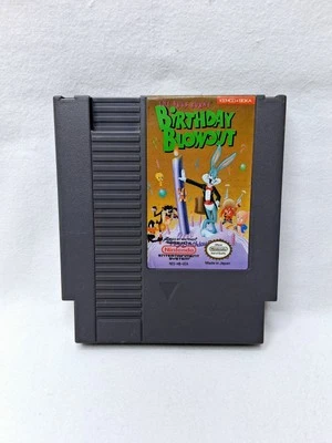 Bugs Bunny Birthday Blowout NES Nintendo Entertainment System 1990 Authentic - Image 1 of 4