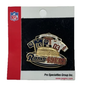 NFL Football San Francisco 49ers vs. St. Louis Rams Game Day Pin 14.09.2003 - Bild 1 von 4