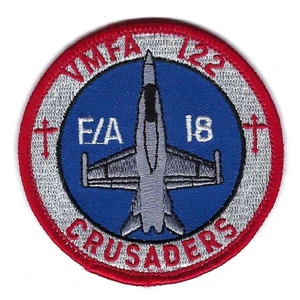 Parche VMFA-122 'CRUSADERS' F/A-18 BULLET - Imagen 1 de 1