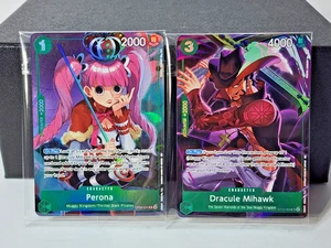 One Piece Illustration Box Vol 4 - Perona OP09-034 & Dracule Mihawk ST12-003 - Bild 1 von 2