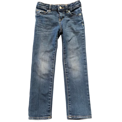 Vaqueros Cherokee Niña Ajustables Elastizados Azul Denim Cintura Talla 5 Foto 1 de 4