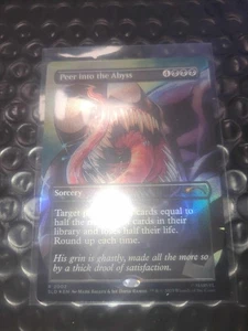 Spider-Man Guarida Secreta Magic The Gathering Venom Unleashed Foil Peer into the Abyss - Imagen 1 de 3