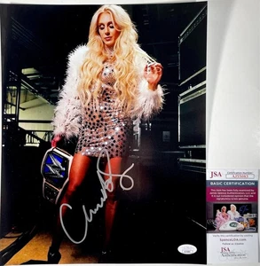 WWE NXT The Queen Charlotte Flair Signed 11x14 Photo Authentic Autograph JSA COA - Picture 1 of 5