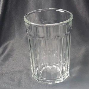 Luminarc 10 Panel Rolled Lip 21 oz Working Glass Heavy Duty Barware - Picture 1 of 7