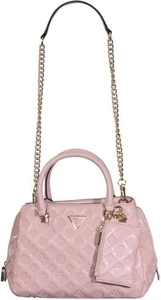 Guess La Femme Embossed Girlfriend Satchel Bag - Picture 1 of 7