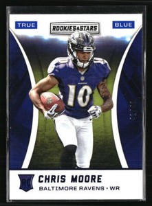 Chris Moore 2016 Panini Rookies & Stars #187  Football Card